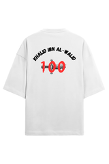 Khalid ibn al-Walid Oversize Islamic T-Shirt (Black)