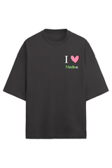"I 💖 Medina" Islamic Oversize T-Shirt for Men - Premium Cotton