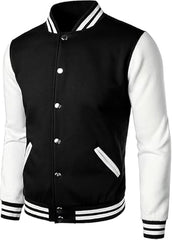 Men's Colorblock Varsity Jacket - 400 GSM Premium Quality