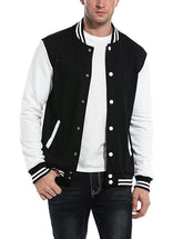 Men's Colorblock Varsity Jacket - 400 GSM Premium Quality