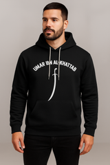 "Umar Ibn Al Khattab" Hoodie | 350 GSM Premium Fabric