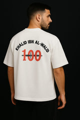 Khalid ibn al-Walid Oversize Islamic T-Shirt (Black)