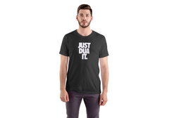 "Just Dua It" Round Neck T-shirt Classic – Premium Quality