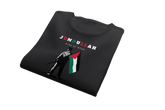 Jundullah Islamic T-Shirt - Army of Allah with Palestine Flag Design