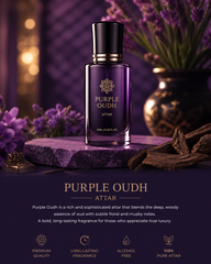 Purple Oudh Luxury Attar – Long Lasting Premium Alcohol-Free Fragrance